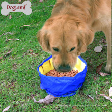 Doglemi Dobrável Foldable Portable Viagem Food &amp; Water Bowl para Animais de Estimação Cães